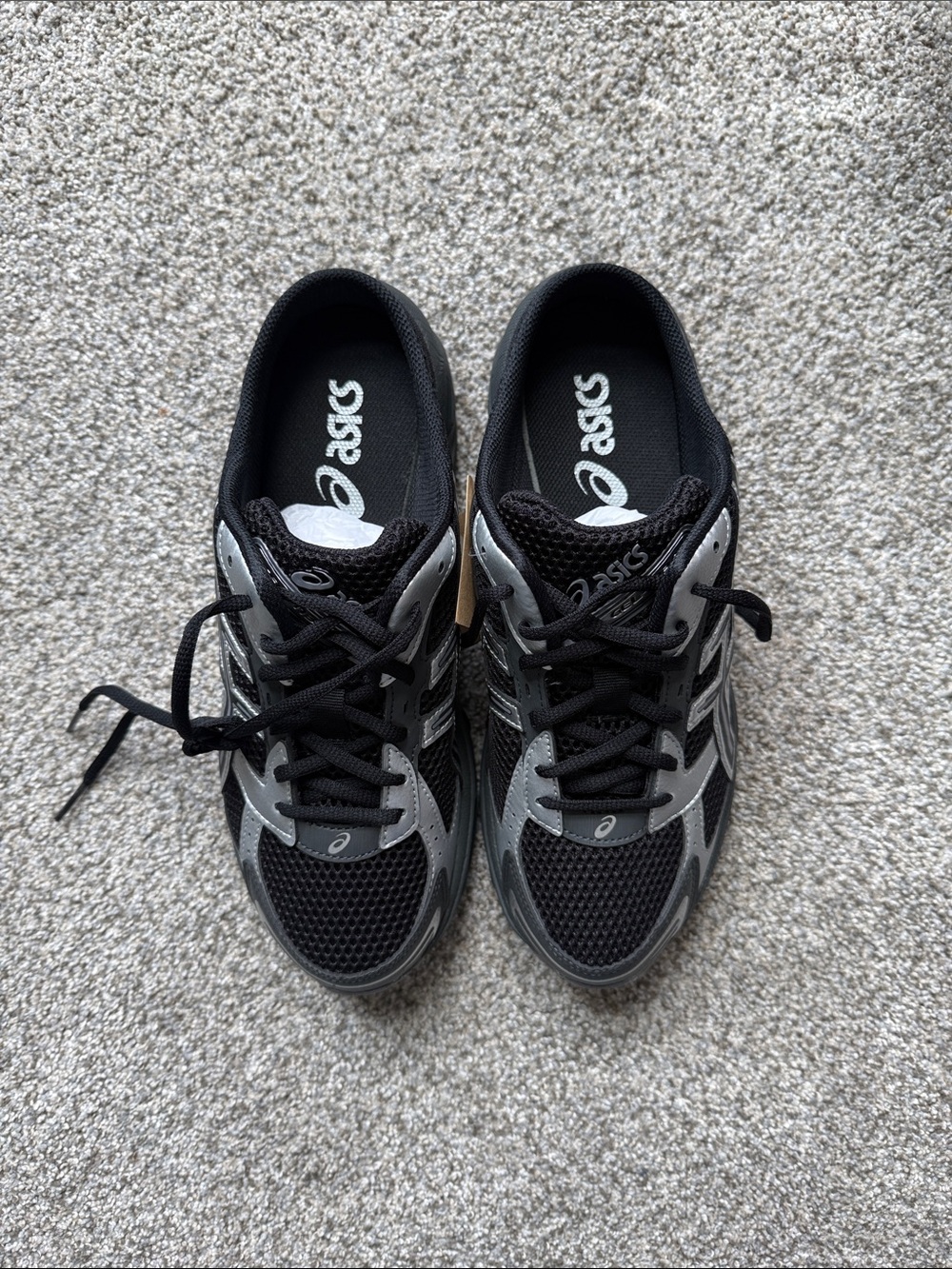 ASICS Black & Silver GEL-1130 Mule Women 10/Men 8.5 NWT - Picture 5 of 12